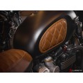 LUIMOTO TANK LEAF DIAMOND Tank Pads for the Triumph Bonneviille T120 /T100, Scrambler 1200, Thruxton 1200 /R (2016+), and Speed Twin (2019+) LUIMOTO TANK LEAF DIAMOND Tank Pads for the Triumph Bonneviille T120 /T100, Scrambler 1200, Thruxton 1200 /R (2016+), and Speed Twin (2019+)